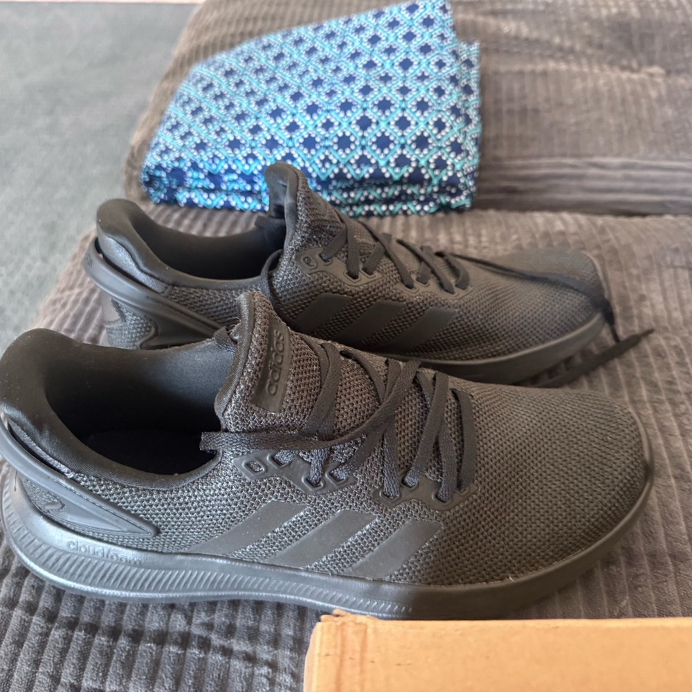 Adidas Men's Charcoal Athletic Sneakers